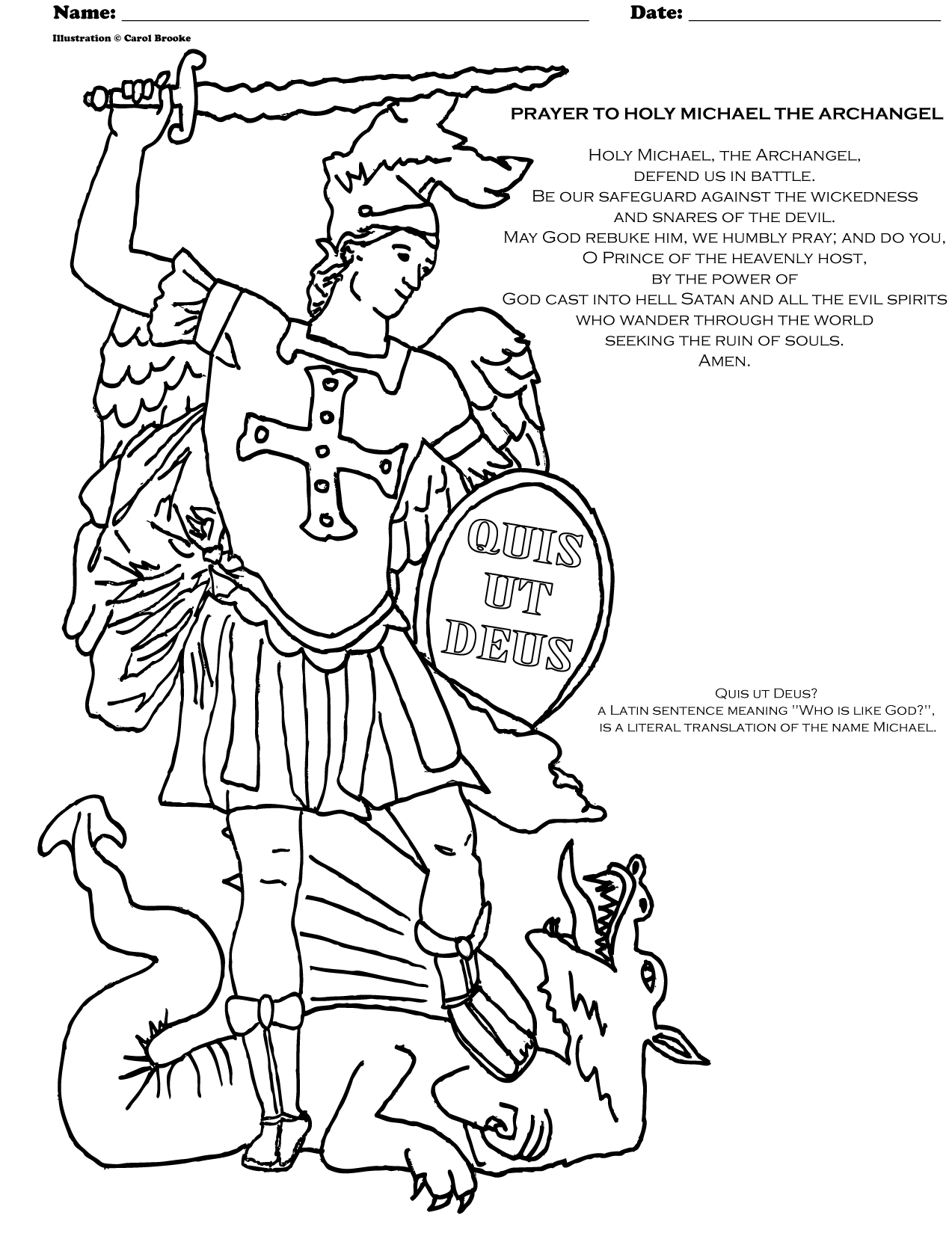 Catholic Prayer Coloring Pages Coloring Pages